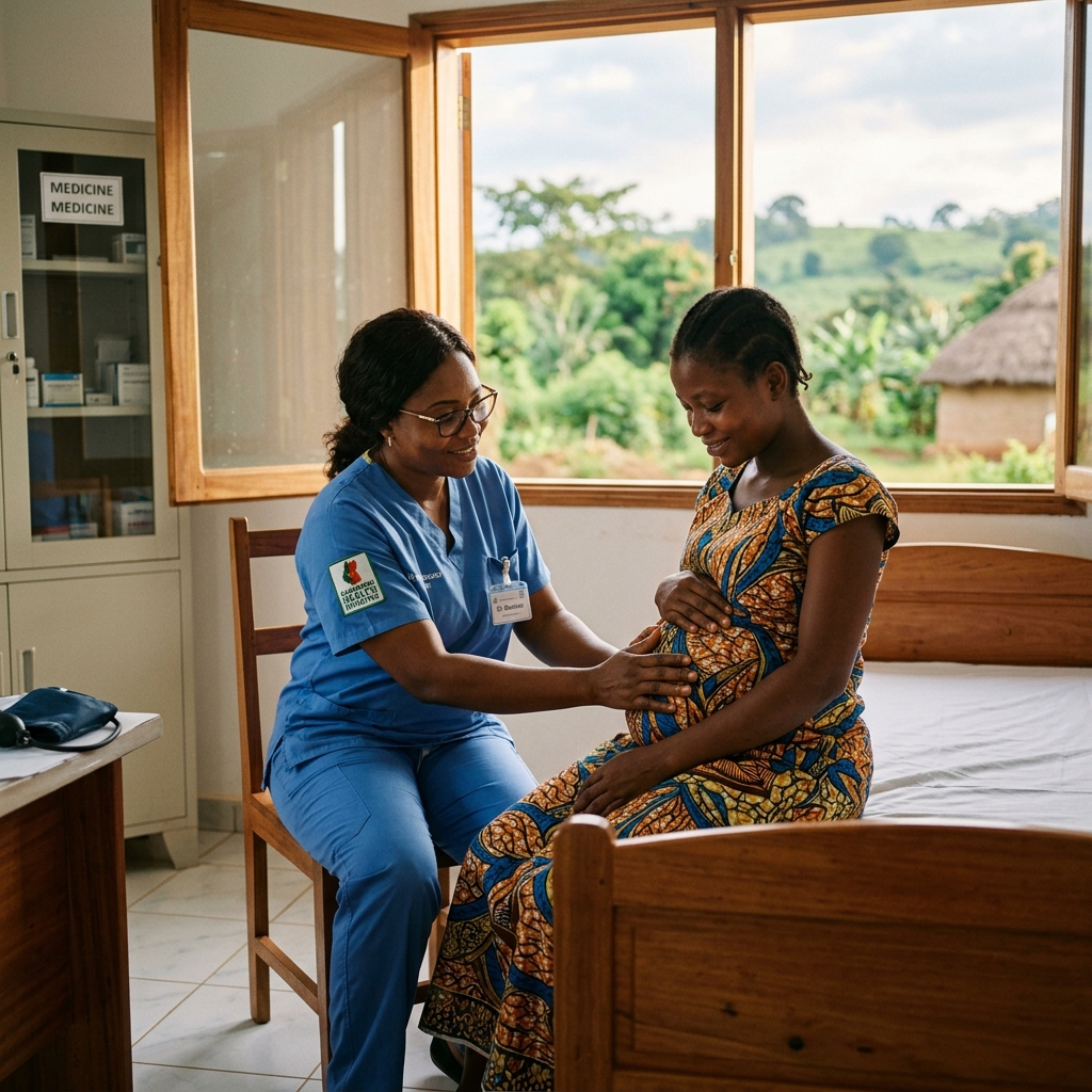 Maternal and child health support in Cameroon